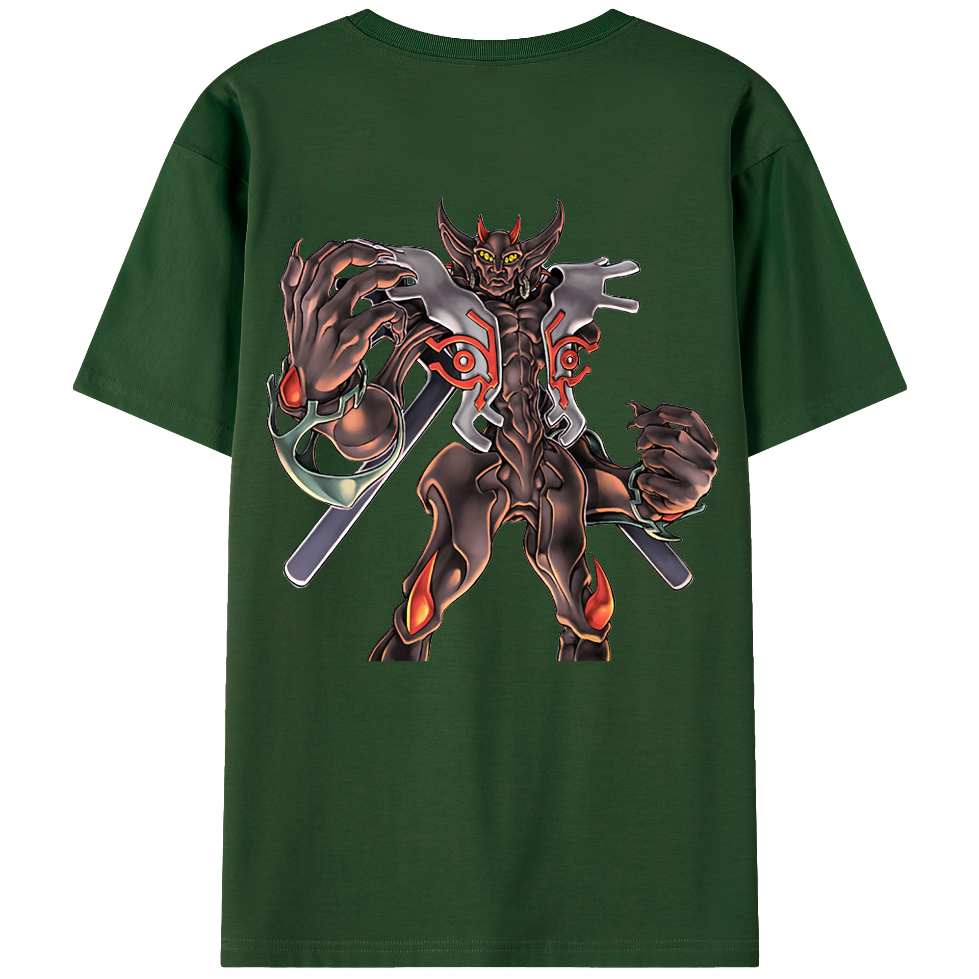 （画像用） 遊☆戯☆王 Yu-Gi-Oh! 綿100％半袖Tシャツ（背面プリント）